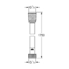 Шланг для душу Grohe QuickFix VitalioFlex Comfort TwistStop 1750 мм 28745002