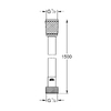 Шланг для душу Grohe VitalioFlex Comfort TwistStop 1500 мм 28743002