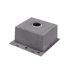 Кухонна мийка Kroner KRP Geb?rstet - 4545HM (3.0/1.0 мм)