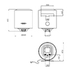 Водонагрівач Ariston PRO1 R 50 V 1,8K PL DRY HEATER з сухим ТЕНом 3201854