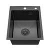 Кухонна мийка Kroner KRP PVD Schwarze - 4050HM (3,0/1,0 мм)