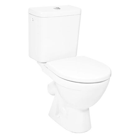 Унітаз підлоговий з кришкою JIKA Lyra Plus, білий (H8263840002421/H8933803000631)