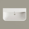 Умивальник підвісний PAA Samba, литий камінь, 69,5х37,5, Glossy Alpine White (ISA_00)