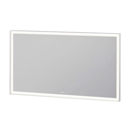 Дзеркало з підсвічуванням Duravit L-Cube 1200х700х67 мм, біла рама (LC7383018180000)