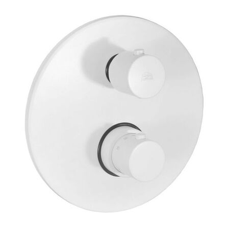 Термостатичний змішувач для душу Paffoni Light на 2 позиції, Bianco Opaco (LIQ018BO)