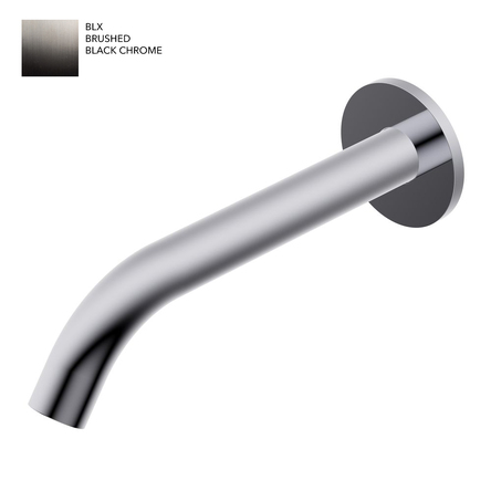 Вилив для ванни Ritmonio настінний, Brushed Black Chrome (PR52CC201BLX)