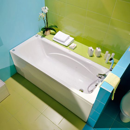 Ванна акрилова Pool Spa Klio 160х70 біла (PWP6610ZN000000)