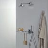 Тримач верхнього душу Ritmonio L=350mm, горизонтальний, круглий, Brushed (Q0BA6068IX)
