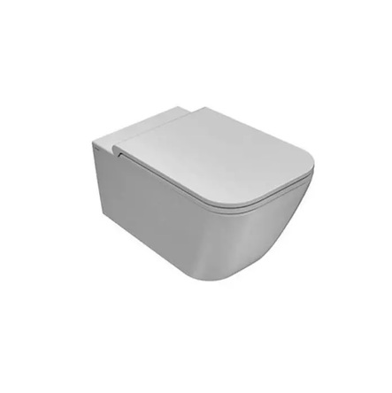 Унітаз підвісний Globo Stone з кришкою Soft Close, білий (STS02BI_ST020BI)