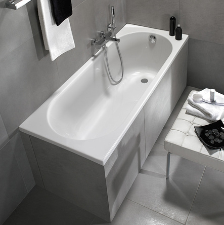 Ванна акрилова Villeroy&Boch O.Novo/Cassandra 160х70, прямокутна, білий (UBA160CAS2V-01)