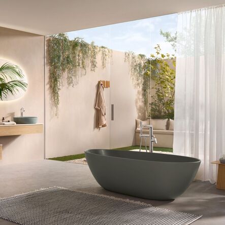Ванна кварилова Villeroy&Boch Antao, 170х75 см, Morning Green (UBQ170TAO7VR8)