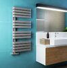 Сушка для рушників електрична Terma Warp S 1110х500, з тіном Dry White 800Вт, без вилки, підключення E1 зліва, білий (WLWAS111050KS96E1DRYM)