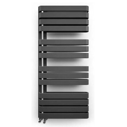 Сушка для рушників електрична Terma Warp S 1110х500, з тіном Dry White 800Вт, без вилки, підключення E1 зліва, білий (WLWAS111050KS96E1DRYM)