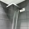 Верхній душ Paffoni CASCADE 530x160 мм, сталь (ZSOF099ST)