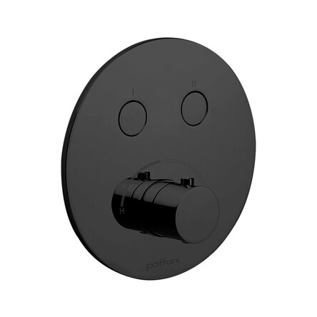Змішувач для душу Paffoni Compact box прихованого монтажу (2 функції), nero opaco (CPM018NO)