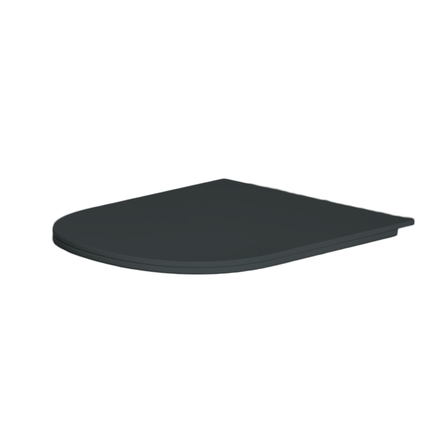 Кришка для унітазу Nic Design Pin Soft-Close, Basalto mat (005712049)