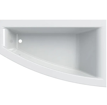 Geberit SELNOVA Square ванна 160*100см, асиметрична, з ніжками - 554.290.01.1
