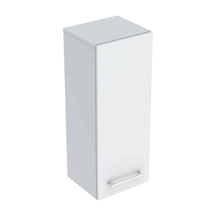 Geberit SELNOVA Square тумба 33*85*29,7см, з 1 дверима, білий глянець - 501.276.00.1