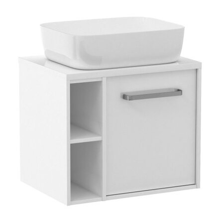 Imprese VYSKOV тумба 70см подвесная, со столешницей, 1 ящик, белая - f3275W(1)