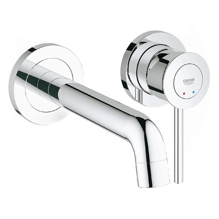 Grohe BAUCLASSIC смеситель для умывальника, однорычажный, встраиваемый механизм в комплекте - 2029200С