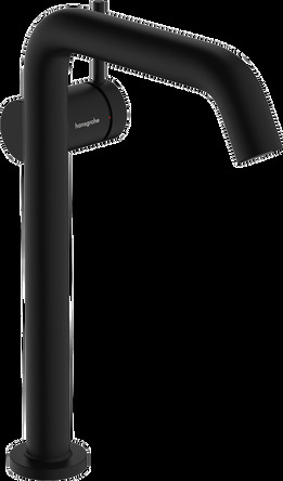 Hansgrohe TECTURIS S змішувач для умивальника 240, одноважільний, CoolStart, push-open, колір чорний матовий - 73370670
