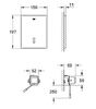 Grohe Tectron Skate змивному клавіша, Інфрачервона - 38698SD1