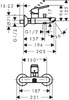 Hansgrohe Logis Loop Набір змішувачів для ванни, умивальник 100 (71151000+71244000+26553400) - 1062019