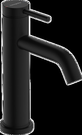 Hansgrohe TECTURIS S змішувач для умивальника 110, одноважільний, push-open, колір чорний матовий - 73310670