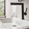 Hansgrohe FINORIS змішувач для раковини 230 c висувним виливом (2 струї), колір чорний матовий,76063670 - 76063670