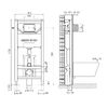 Villeroy&Boch Комплект: ARCHITECTURA Directflush унитаз подвесной 37*53см с сид с функSlow closing4694HR01,VOLLE MASTER NEO инстал. для подвесного унитаза без клав. - 4694HR01+201010