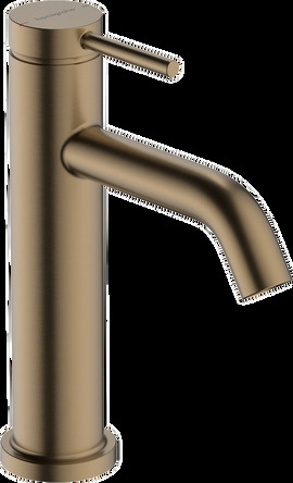 Hansgrohe TECTURIS S змішувач для умивальника 110, одноважільний, push-open, колір шліфована бронза - 73310140