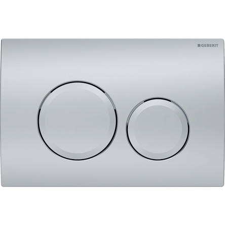 Geberit DELTA20 змивна клавіша, пластик, хром.мат. - 115.127.46.1