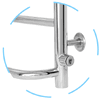 Рушникосушарка водяна Laris Євромікс П6 450 х 600 бок 1/2" мц 500 - 71207364