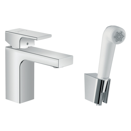 Hansgrohe VERNIS SHAPE змішувач для умивальника, 100 з гігієнічною лійкою, колір лійки - білий - 71216000