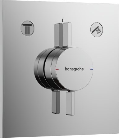 Hansgrohe DUO TURN E смеситель для 2 пользователей,  СМ, цвет хром - 75417000
