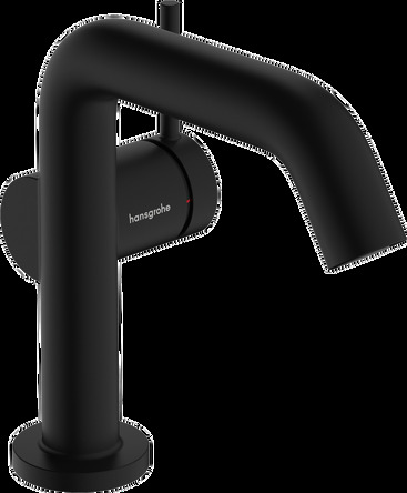 Hansgrohe TECTURIS S змішувач для умивальника 110, одноважільний, CoolStart, push-open, колір чорний матовий - 73320670