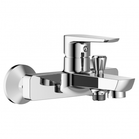 IMPRESE набір душовий, BRECLAV змішувач для ванни, система душова без змішувача (10245+T-15084), хром - SET20230906