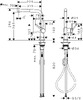 Hansgrohe TALIS M54 змішувач для кухні, одноважільний, 270, 1jet, Eco, с висувним виливом, колір чорний матовий - 72845670