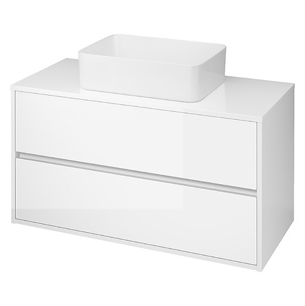 Cersanit Шафка CREA 100 д/раковини CREA/INVTRTO/MODUO/CASPIA+столешня, біла - S924-006