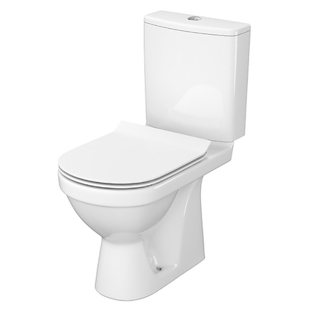 Cersanit Унітаз-компакт 785 ZIP SIMPLE ON 021 3/5 +сид дюр SLIM пов пад легке знімання - K121-015