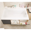 Cersanit Панель д/ванни SMART 170 біла з кріпленням - S568-026