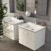Ravak Шафка д/раковини SD COMFORT 800, 80x50x46 см, білий/білий - X000001378