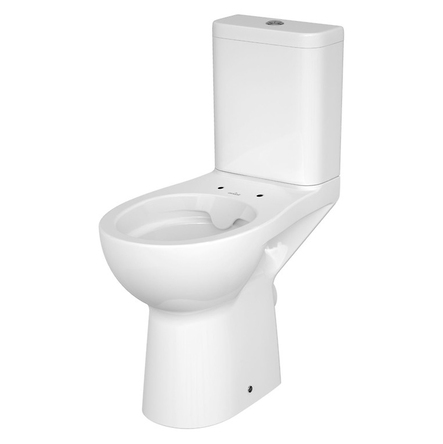 Cersanit Унітаз-компакт 593 ETIUDA NEW CLEAN ON 011 гор злив,3/6,нижн підв без сидіння - K100-387