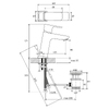 Ravak Змішувач 10* FREE д/раковини з відкриванням стоку (TD F 013.00) - X070128