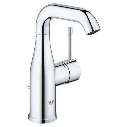 Grohe Змішувач ESSENCE раковина, М, обертовий вилив, хром - "24173001"
