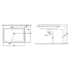 Grohe Cube Ceramic 3947900H Раковина для стільниці 60 - 3947900H