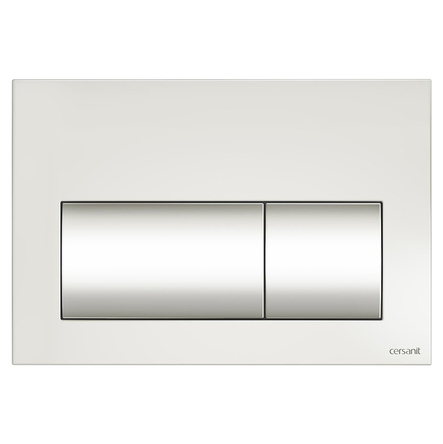 Cersanit Кнопка PRESTO (д/інстал.с-ми Hi-tech,AQUA 02, AQUA 22), біла - K97-349