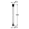 Grohe Шланг душ SILVERFLEX LONGLIFE 1м, хром - "26334001"