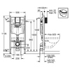 Grohe Комплект Набір UA388400WG +кнопка 38732000
