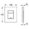 Grohe Комплект Набір UA388400WG +кнопка 38732000